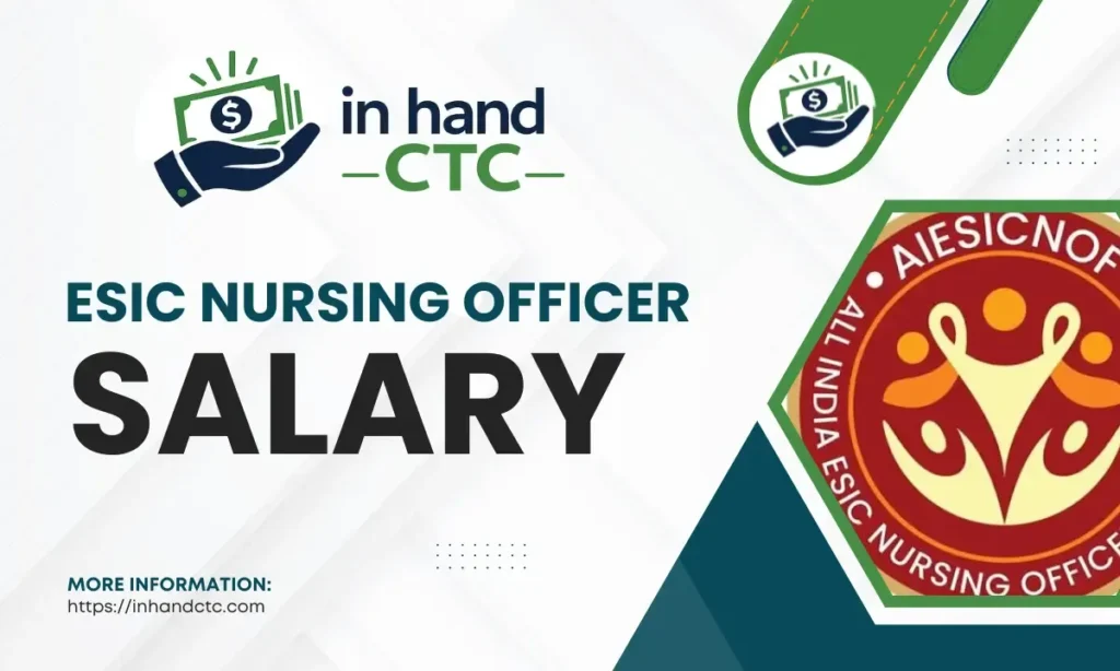 ESIC Nursing Officer Salary