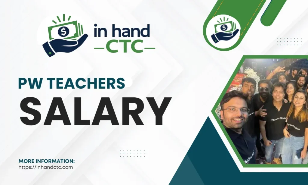 Physics Wallah Teacher Salary