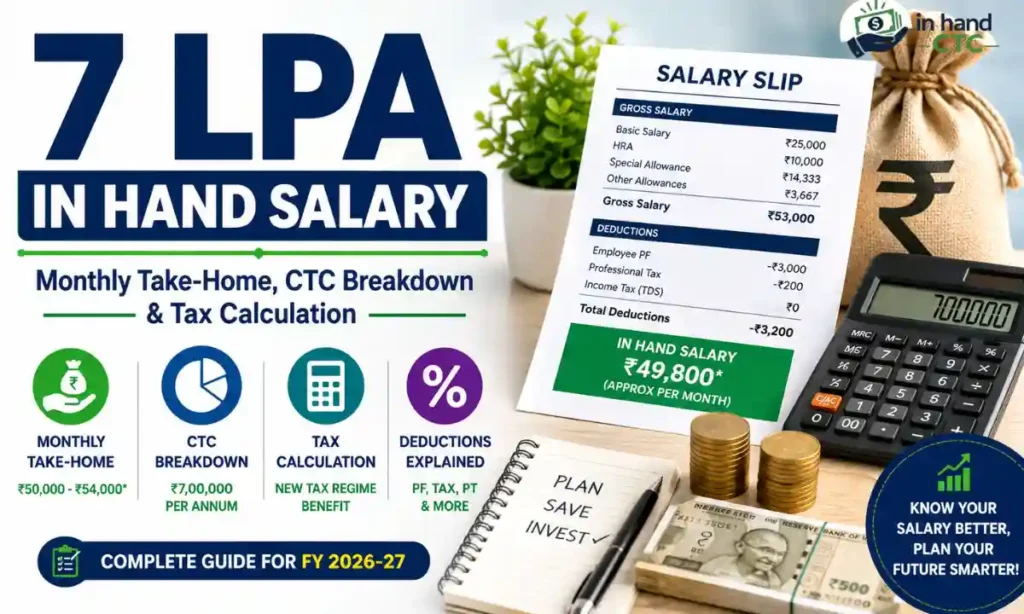 7 LPA In Hand Salary